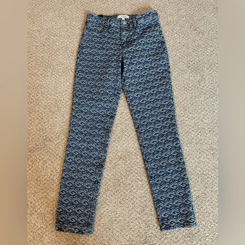 Womens guess cube wash skinny jeans - Picture 4 of 10